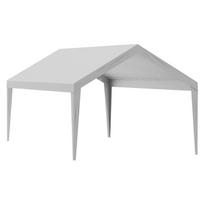 pavesines tentai pigu - Vevor Automobilinis stogelis 3,7 x 6 m, pilka (Grey) - 3 nuotrauka