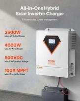 vevor - Vevor EML3500-24L Hibridinis saulės inverteris 3500W - 11 nuotrauka