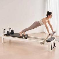 pilates reformer - Pilates reformer treniruoklis namams su pasipriešinimu - 5 nuotrauka