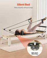 pilates reformer - Pilates reformer treniruoklis namams su pasipriešinimu - 9 nuotrauka