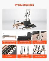 pilates treniruoklis - Medinė pilates traukyklė namams - 8 nuotrauka