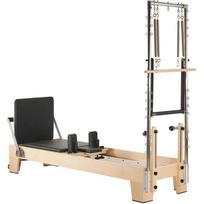 pilates treniruoklis - Medinis pilates reformeris namų pratimams - 2 nuotrauka