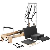 pilates treniruoklis - Medinis pilates reformeris namų pratimams - 3 nuotrauka