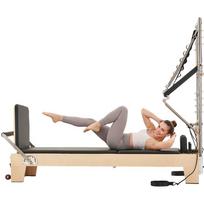 pilates treniruoklis - Medinis pilates reformeris namų pratimams - 4 nuotrauka