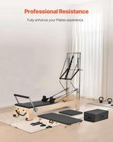 pilates treniruoklis - Medinis pilates reformeris namų pratimams - 10 nuotrauka