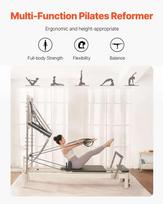 pilateso lenta - Pilates reformeris su pasipriešinimu namų sporto salei - 7 nuotrauka