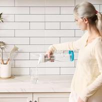 stiklinis vandens filtravimo - Vevor Stiklinis vandens filtravimo ąsotis, 800 ml, 6 puodeliai - 3 nuotrauka
