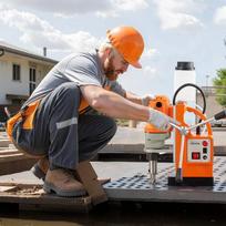 grezimo stakles - Vevor Magnetinės gręžimo staklės 1200 W 38 mm - 4 nuotrauka