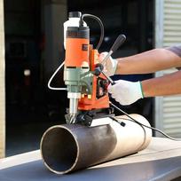 graztu stakles - YATO Magnetinės gręžimo staklės YT-12345 1400 W 50 mm su 12 gręžtuvų - 5 nuotrauka