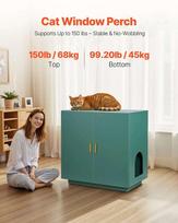 gyvunai kates - Vevor Katės kraiko dėžės spintelė, 80 cm - 11 nuotrauka