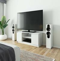 ermitazas stalai - TV staliukas NORE RTV K120, baltas - 2 nuotrauka