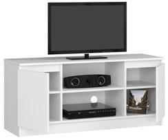 ermitazas stalai - TV staliukas NORE RTV K120, baltas - 8 nuotrauka