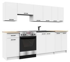 apatine virtuvine spintele - Virtuvinė spintelė NORE Oliwia S40, balta - 3 nuotrauka