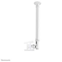 lubinis tv stovas - NEWSTAR FLAT SCREEN CEILING MOUNT (HEIGHT: 79-129 CM) 10-30" WHITE - 2 nuotrauka