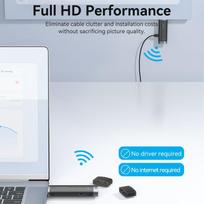 hdmi belaidis - Vention ADCL0 HDMI belaidis siųstuvas/imtuvas (mėlynas) - 4 nuotrauka