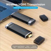 hdmi belaidis - Vention ADCL0 HDMI belaidis siųstuvas/imtuvas (mėlynas) - 5 nuotrauka