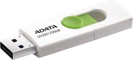 usb flash 256gb - Adata UV320 852359, balta/žalia, 256 GB - 4 nuotrauka