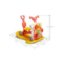 stumdukas - Toyz daugiafunkcinė vaikštynė 5-in-1 Turquoise (TOYZ-2010) - 3 nuotrauka
