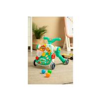 stumdukas - Toyz daugiafunkcinė vaikštynė 5-in-1 Turquoise (TOYZ-2010) - 4 nuotrauka