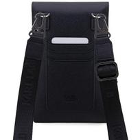 rankine telefonui - Karl Lagerfeld "Saffiano Karl & Choupette" Black - 3 nuotrauka