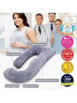nesciosios pagalve - MOMCOZY MULTIFUNKCINĖ NĖŠČIOSIOS PAGALVĖ, U FORMOS - 2 nuotrauka