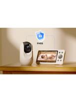aukle - Momcozy BM04 Smart Video Auklė, balta (White) - 11 nuotrauka