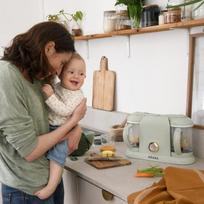 beaba babycook - Beaba Babycook Plus Trintuvas-Garintuvas 4in1, Misty Žalias (Misty Green) - 2 nuotrauka