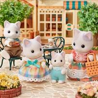 sylvanian families - SYLVANIAN FAMILIES Latė kačiukų šeimynėlė, 5738 - 2 nuotrauka