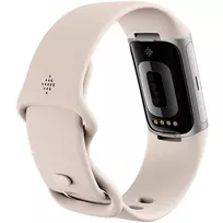 fitbit charge - Fitbit Charge 6 Porcelain (Silver) - 6 nuotrauka