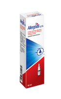 nosies purskalas - Allergodil, 10 ml su purkštuku, 1ml/mg, nosies purškalas, tirpalas, N1 - 2 nuotrauka