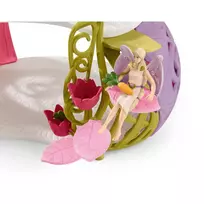 geles zaislai - Rinkinys Schleich Glittering Flower House With Unicorns 42445, 59.9 cm, įvairių spalvų - 6 nuotrauka
