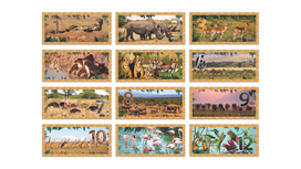 puzzle lietuva - Lavinanti dėlionė Skaičiai - gyvūnai, 60143 - 2 nuotrauka