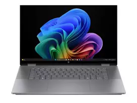 amd ryzen 5 - HP OmniBook X Flip 16-ar0007nn, Ryzen AI 5 340, 16 GB, 512 GB, 16", Meteor Silver (Sidabrinė) - 5 nuotrauka