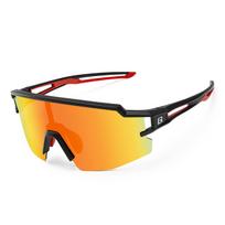 akiniai nuo saules vaik - Rockbros Vaikiški dviratininko akiniai, poliarizuoti, UV apsauga, Juodi (Black) - 10 nuotrauka