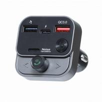 fm moduliatorius - ART FM siųstuvas MP3 su BT, USB FM-84B juodas (Black) - 4 nuotrauka