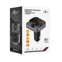 fm moduliatorius - ART FM siųstuvas MP3 su BT, USB FM-84B juodas (Black) - 6 nuotrauka