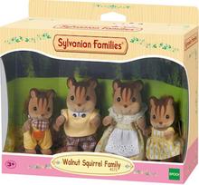 voveraite - Epoch Sylvanian Families Walnut Squirrel Family 3136 - 2 nuotrauka