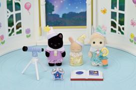 sylvanian families - Epoch Sylvanian Families Pižamų vakarėlio trio 5750 - 3 nuotrauka