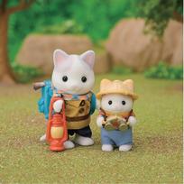 sylvanian families - Sylvanian Families Latte Cat Brother & Baby 5763 lėlė - 6 nuotrauka