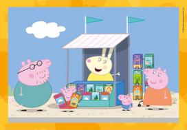 peppa pig delione - Clementoni Dėlionė Peppa Pig 4in1 21751 - 3 nuotrauka