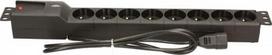 ilgintuvas 1.5 - Lestar Power Strip 8 Outlet Black 1.5m - 2 nuotrauka