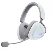 zaidimu ausines - ASUS ROG Delta II Baltos (White) - 2 nuotrauka