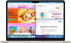 macbook air 13.6 16gb 512gb - Apple MacBook Air 13.6", M5 10-core CPU, 16 GB, 512 GB, 8-core GPU, Mac OS, Dangaus Žydra (Sky Blue) - 4 nuotrauka