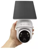 4g kamera su saules - ORLLO TZ1 PRO 4G LTE Belaidė pasukama IP kamera su saulės kolektoriumi (Balta/White) - 5 nuotrauka