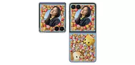 samsung galaxy flip7 - Samsung Flipsuit dėklas Galaxy Z Flip 7 Skaidrus (Transparent) - 3 nuotrauka