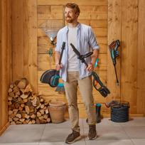 gardena akumuliatorius - Gardena PowerTrim 30 18V P4A - 2 nuotrauka