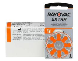 rayovac extra 13 - Rayovac Extra elementai klausos aparatams PR48 13, 8 vnt. - 3 nuotrauka