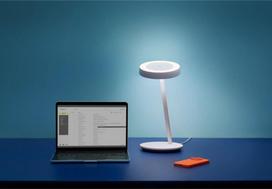 stalo darbo sviestuva - WiZ Smart WiFi Portretinė stalinė lempa 10W, Balta (White) - 4 nuotrauka