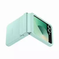 samsung galaxy z flip6 - Samsung Flap ECO-Leather Case EF-VF741PME Flip6 (Mint) - 5 nuotrauka