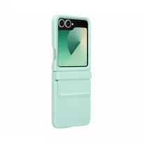 samsung galaxy z flip6 - Samsung Flap ECO-Leather Case EF-VF741PME Flip6 (Mint) - 6 nuotrauka